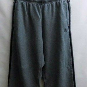 Adidas Men Running Grey Sweatpants Size: M